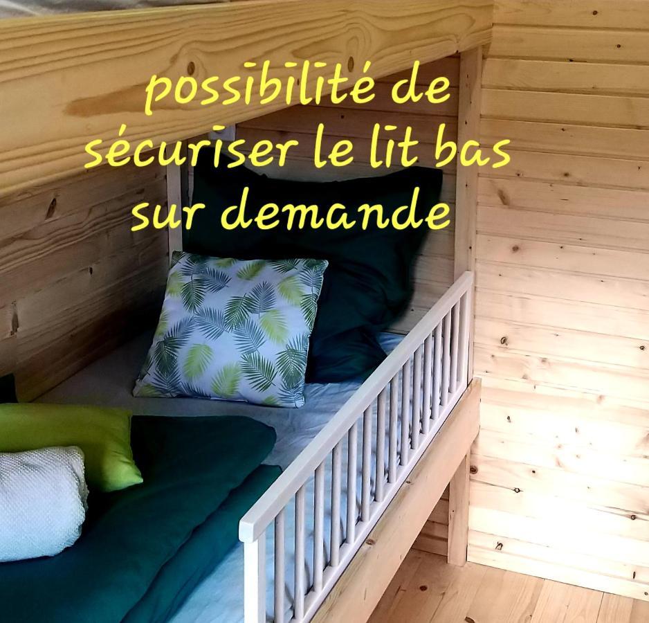 Roulottes Du Chalet Des Pins Rougeou Eksteriør billede