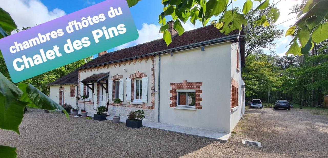 Roulottes Du Chalet Des Pins Rougeou Eksteriør billede